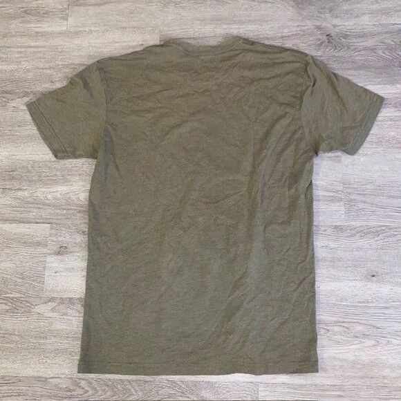 Cotopaxi Men's Medium Olive Green Llama Do Good Face Mask T Shirt - Picture 4 of 4